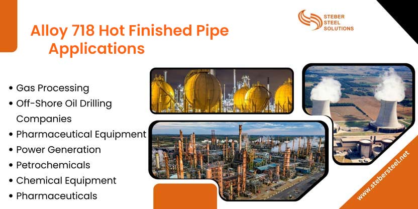 Alloy 718 Hot Finished Pipe Applications