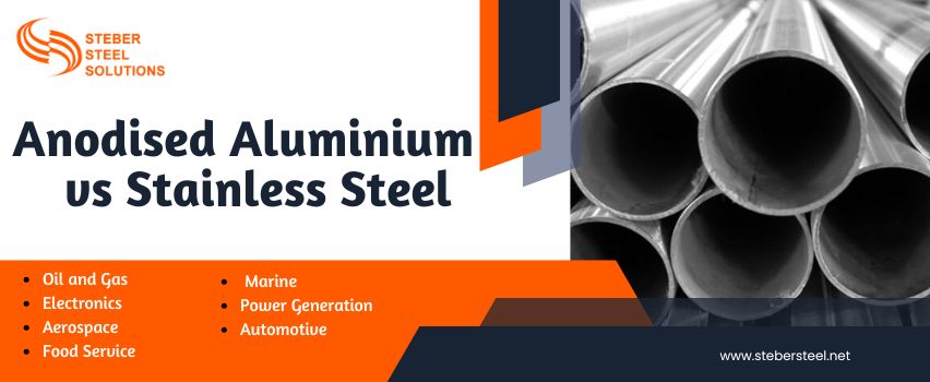 Anodised Aluminium vs Stainless Steel