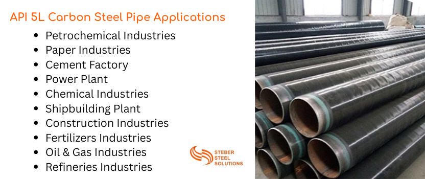 API 5L Carbon Steel Pipe Applications 