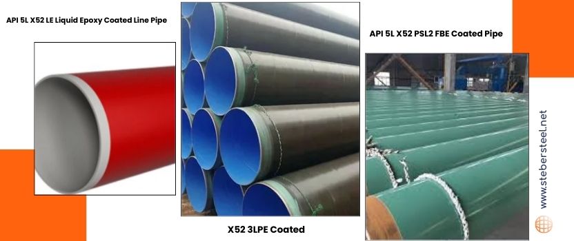  API 5L Grade X52 Pipe Coatings 