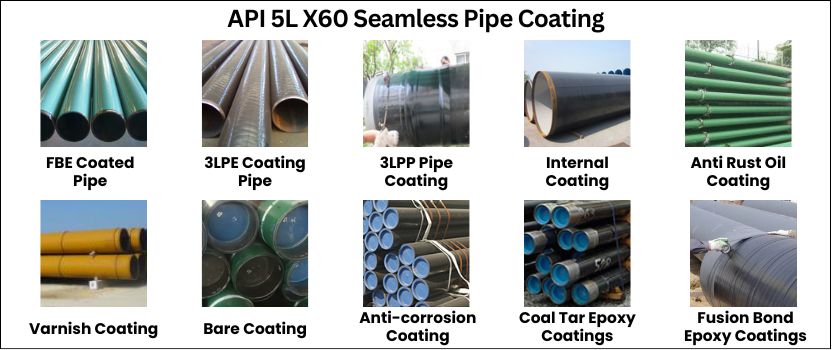 API 5L X60 Seamless Pipe Coating