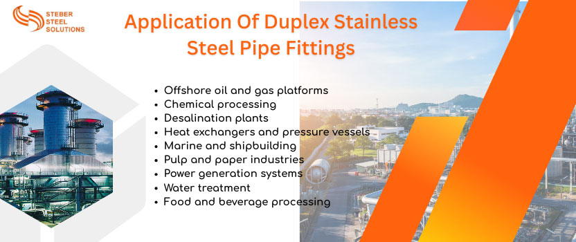 Application Of Duplex Stainless Steel Pipe Fittings