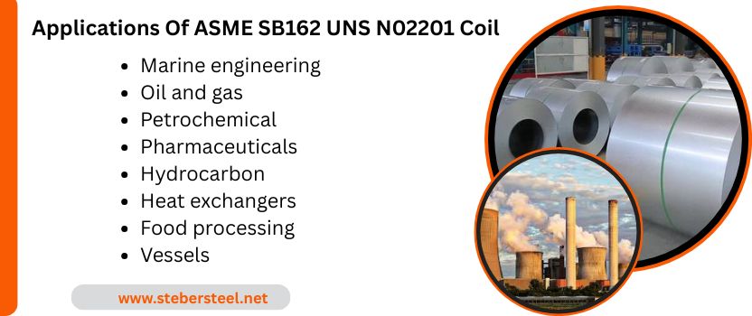 Applications Of ASME SB162 UNS N02201 Coil