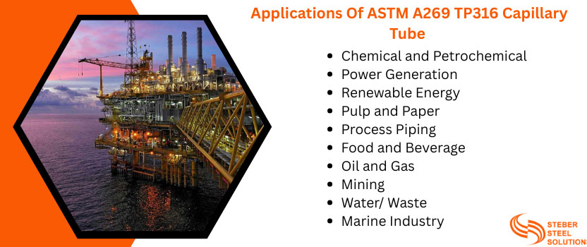 Applications Of ASTM A269 TP316 Capillary Tube
