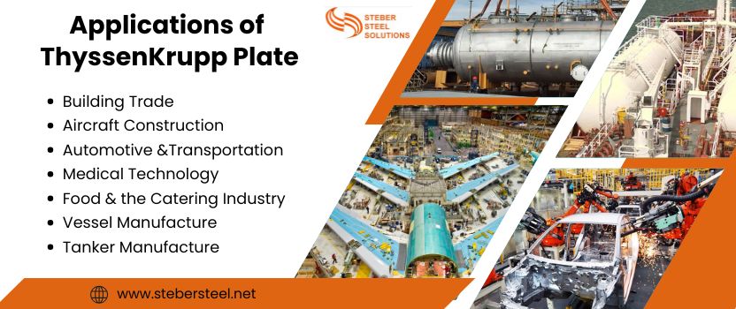 Applications of ThyssenKrupp Plate