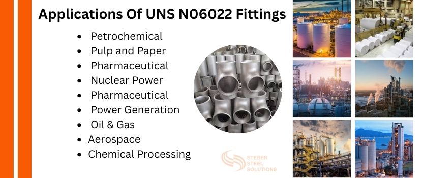 Applications Of UNS N06022 Fittings