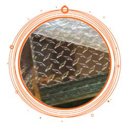 ASTM A240 Gr 317L Chequered Plate