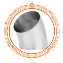 ASTM A403 Gr WP316 45 Deg Elbow