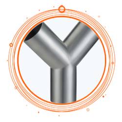 ASTM A403 WP316 Y Tee