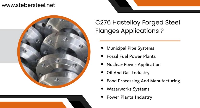 C276 Hastelloy Forged Steel Flanges Applications