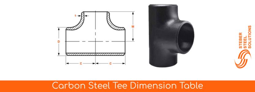Carbon Steel Tee Dimension Table 