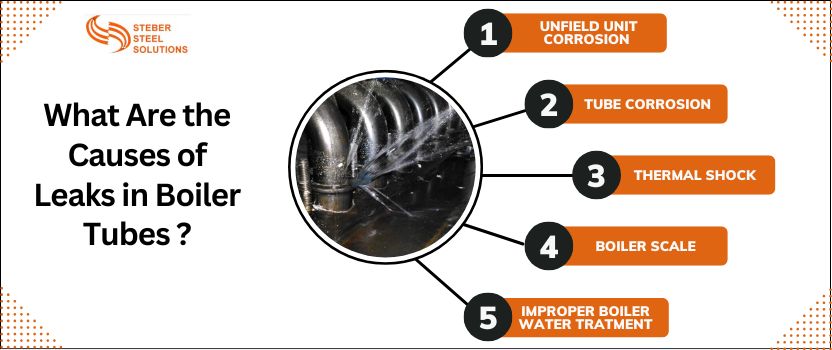 Causes of Leaks in Boiler Tubes