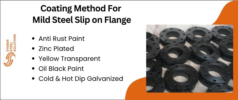 Coating Method For Mild Steel Slip on Flange