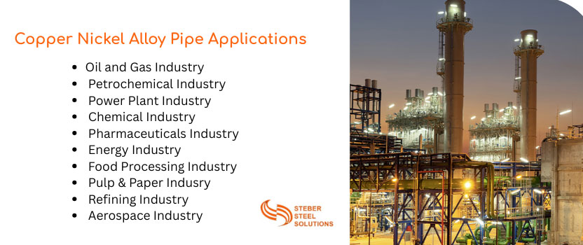 Copper Nickel Alloy Pipe Applications