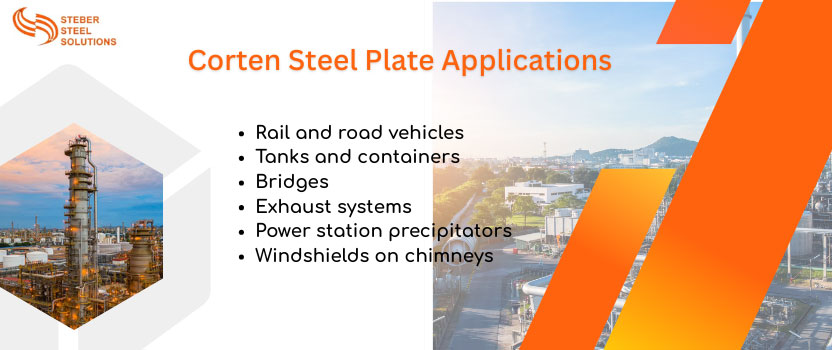 Corten Steel Plate Applications