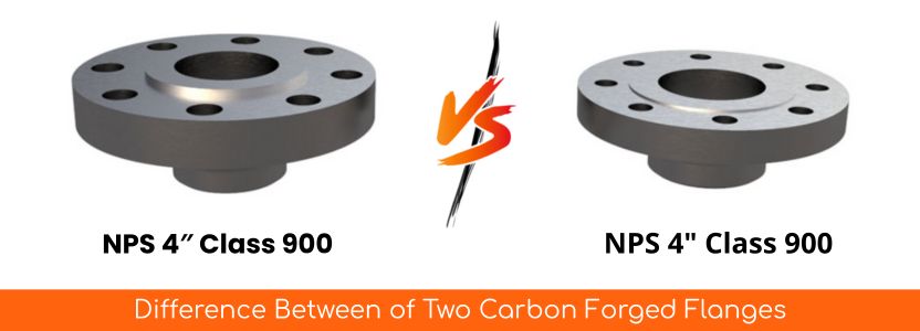 Difference Between of Two Carbon Forged Flanges