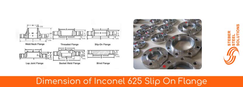 Dimension of Inconel 625 Slip On Flange