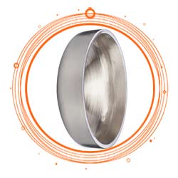 DIN 1.4301 Large Diameter End Caps