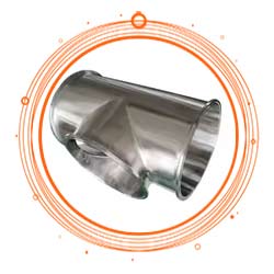 Hastelloy 2.4602 Barred Tee