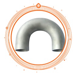 High Nickel Steel 180 Deg Pipe Bend