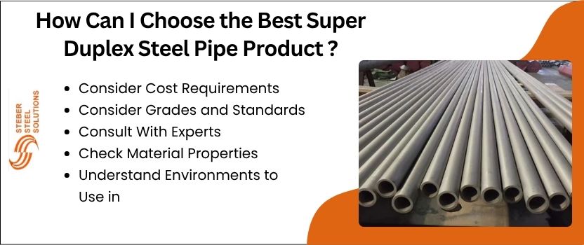 How Can I Choose the Best Super Duplex Steel Pipe Product ?