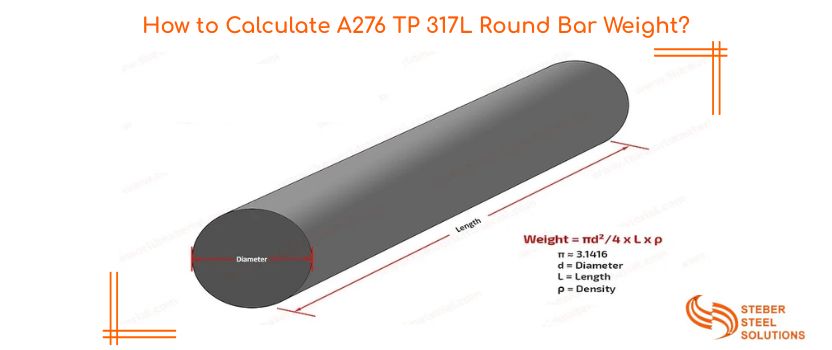 How to Calculate A276 TP 317L Round Bar Weight? 