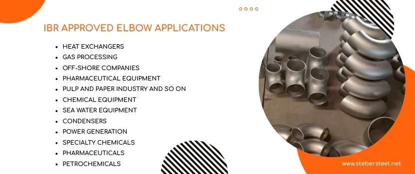 IBR Approved Elbow Applications    
