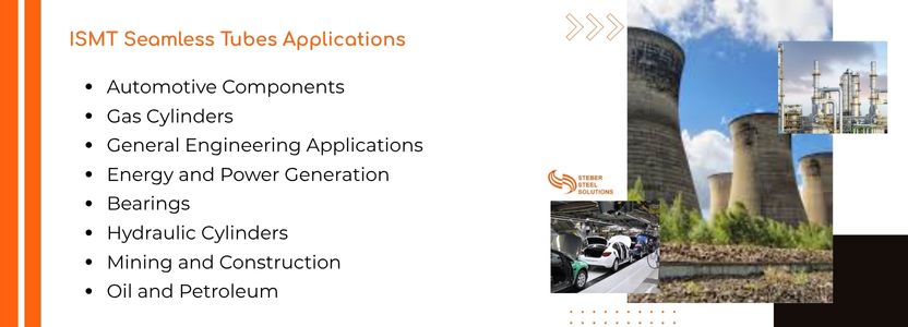 ISMT Seamless Tubes Applications