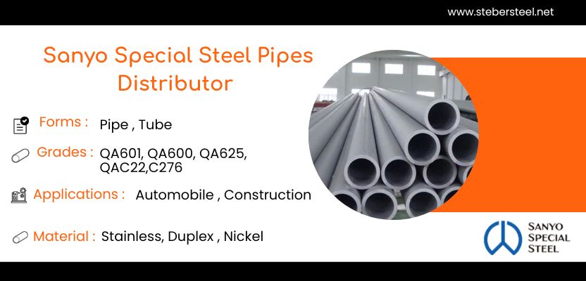 Sanyo Special Steel Pipes Distributor  