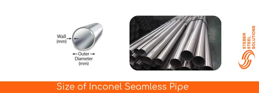 Size Chart for Inconel Seamless Pipe