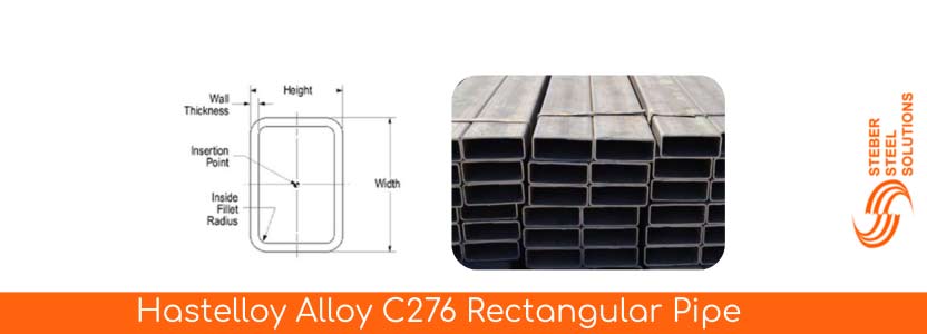Hastelloy Alloy C276 Rectangular Pipe Sizes Ranges