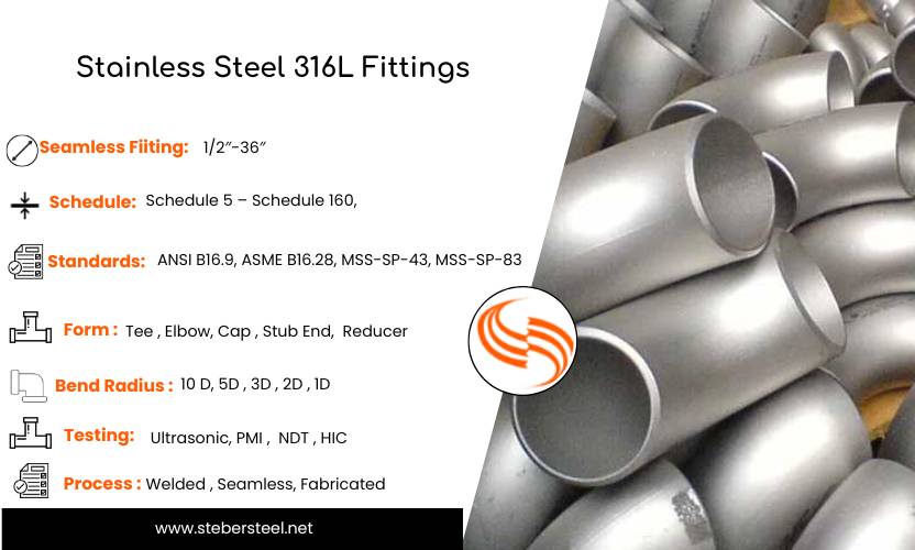 Stainless Steel 316L Fittings Specification