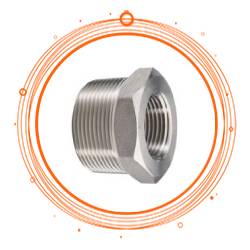 Stainless Steel 317L Threaded Bushing