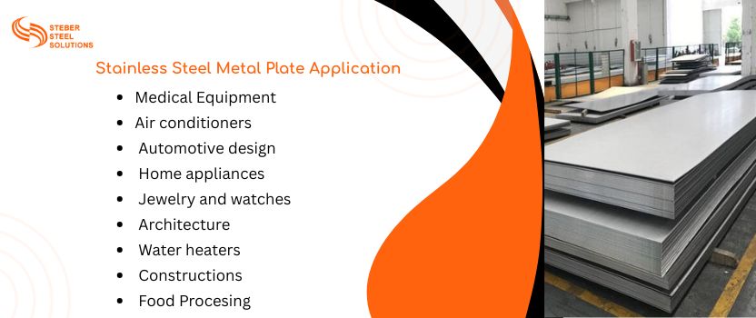 Stainless Steel Metal Plate Application 