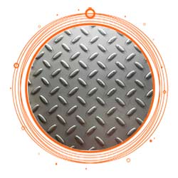 Uns S31603 Chequered Plate